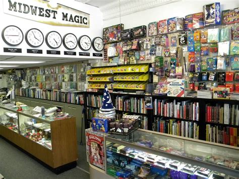 Magic shop close to me - 3. Matt’s Cavalcade of Comics. “store is great because of the selection of Pokémon cards, board games and Magic cards.” more. 4. Rainy Day Games. “I magically transformed into a gleeful five year old upon walking through their doors, and was...” more. 5.
